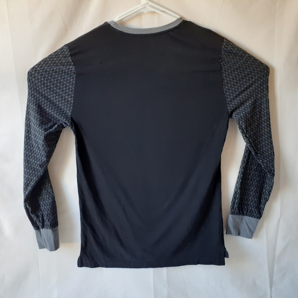 Batman men's bkack long sleeve shirt - Picture 7 of 8